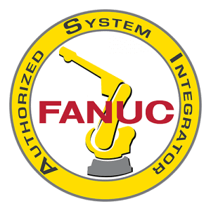 an image of FANUC authorized integrator badge