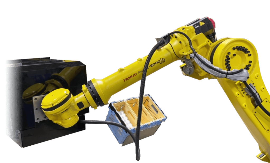 an image of a dePack robotic arm